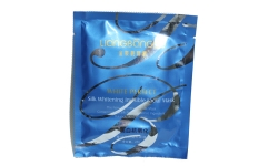 新品特价正品金装靓邦素蚕丝美白隐形面膜5片*28G 美白抗氧化