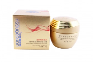 靓邦素金装活肤焕颜凝时紧致活颜保湿日霜50ML 美白去皱养颜嫩肤