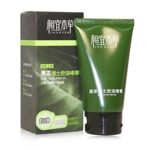 相宜本草黑茶男士控油啫喱60g 补水保湿乳液面霜清爽