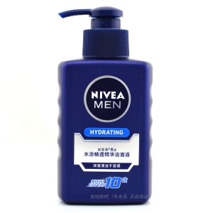 妮维雅 水活畅透精华洁面150ml 保湿洗面奶 补水