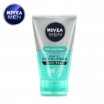 妮维雅 洗面奶 男士控油抗黑头洁面晶露100g保湿护肤