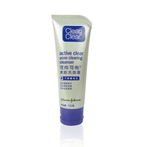 可伶可俐清痘洗面露100g控油清洁洗面奶/洁面乳收缩毛孔去黑