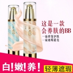 丹雪尼兰丝蛋白双色螺旋BB霜 轻薄遮瑕透气养肤提亮肤色