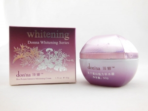 顶娜 鱼子蛋白强力补水霜50g美白补水滋润 美白保湿面霜护肤品女